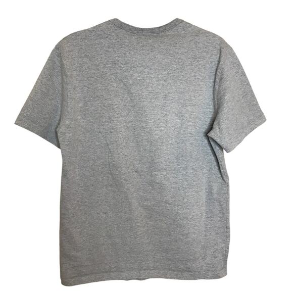 Champion Mens Gray Embroidered T-Shirt Small Short Sleeve Crew Neck - Picture 6 of 7